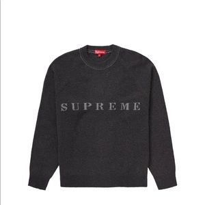 supreme stone washed sweater